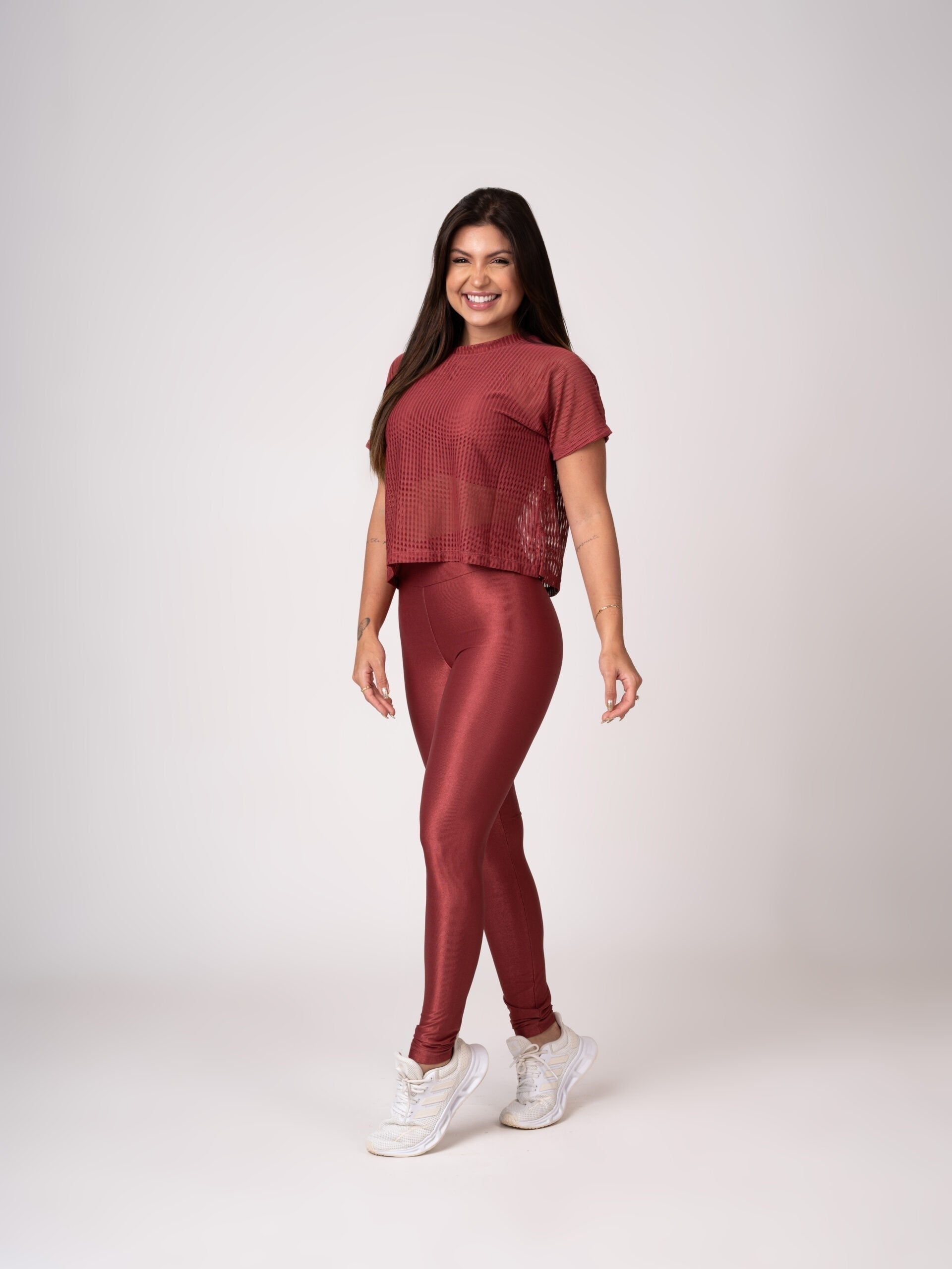 Blusa Cropped Telinha Comfy Telha