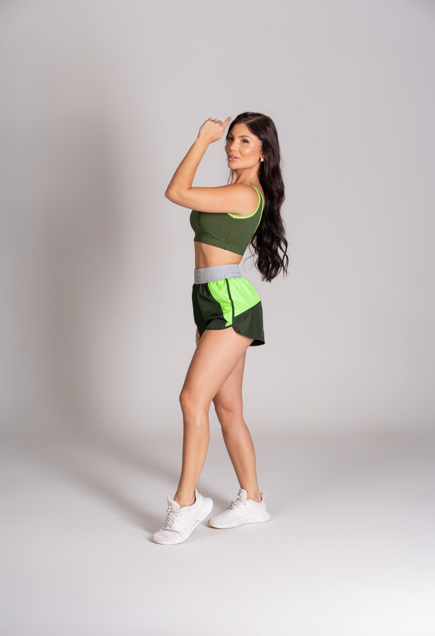 Conjunto Short Pulse Verde