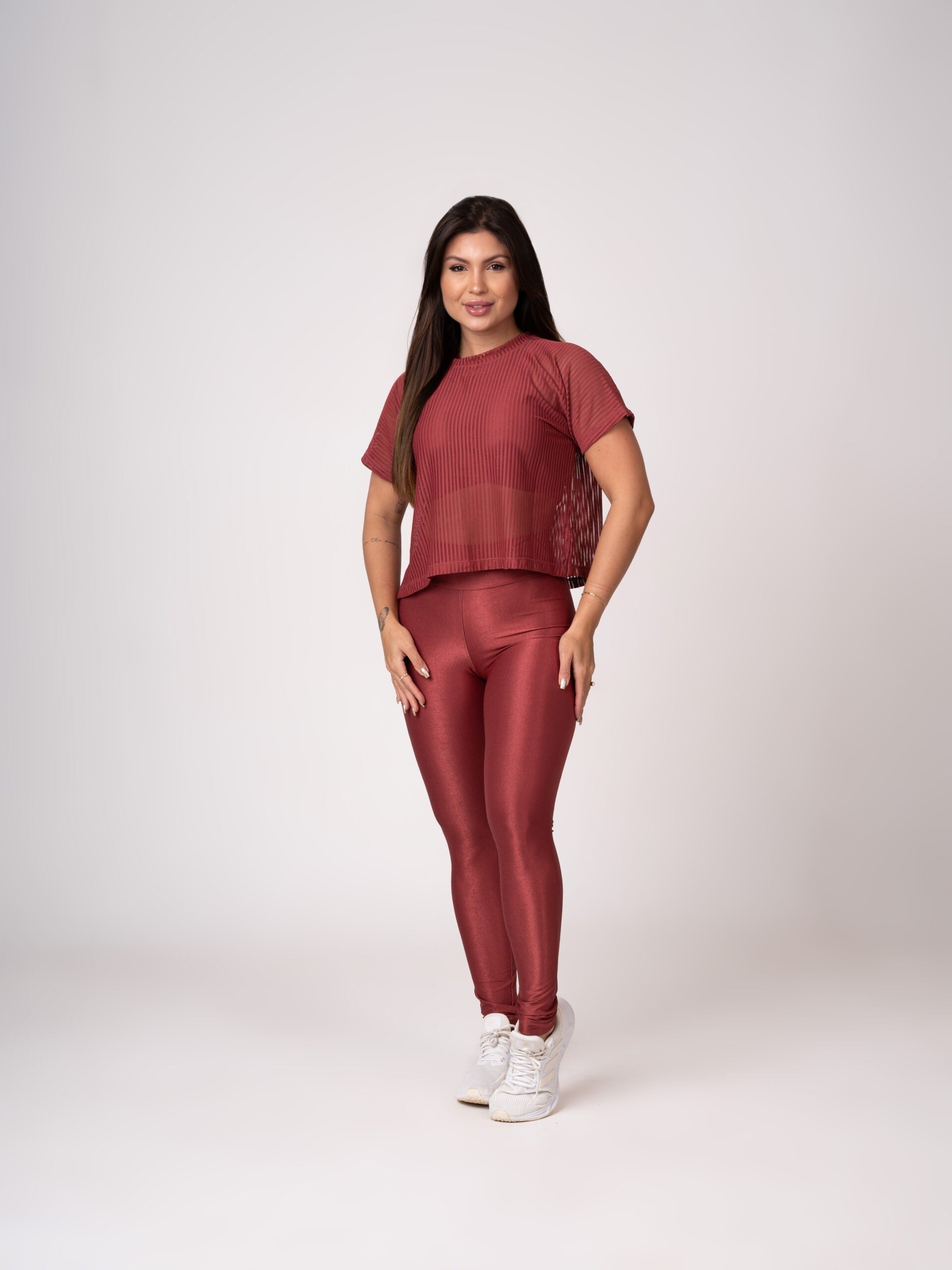 Blusa Cropped Telinha Comfy Telha