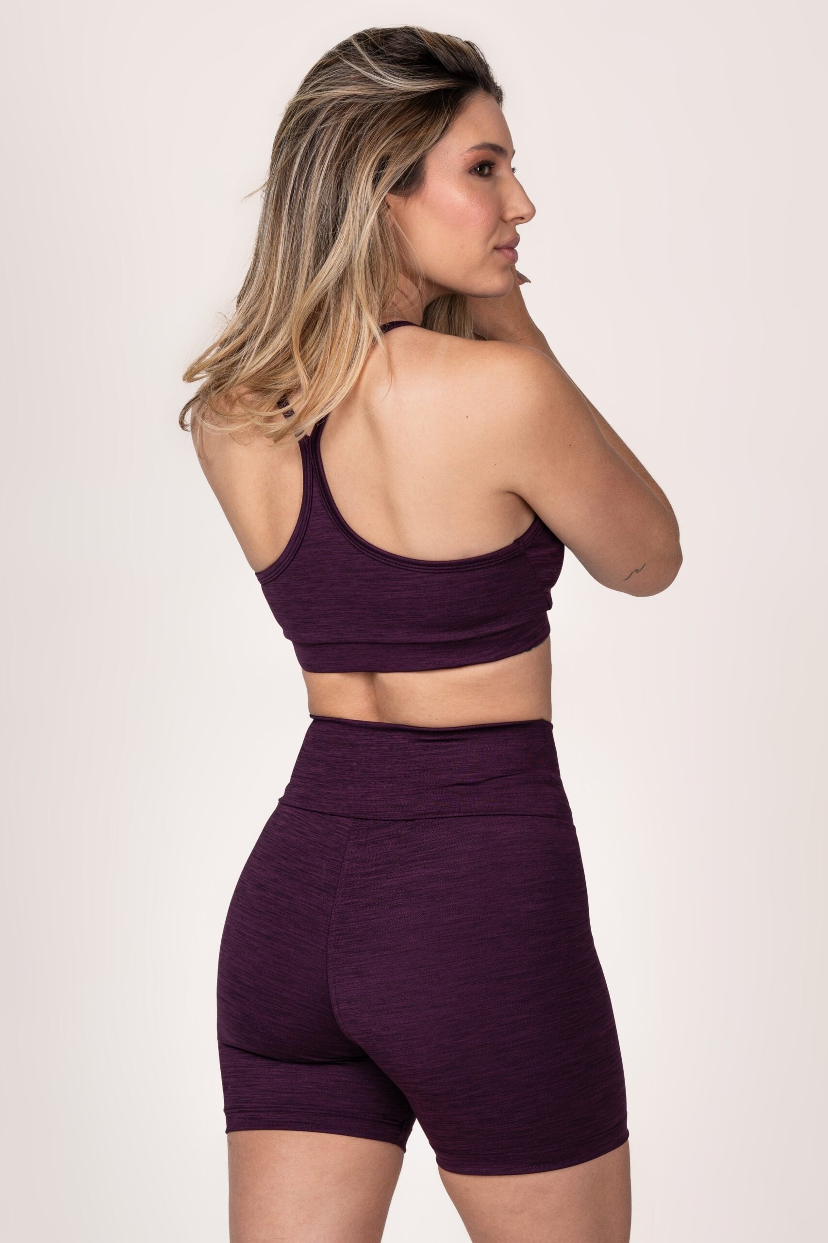 Conjunto Açaí Mescla Short e Top Lici Beach